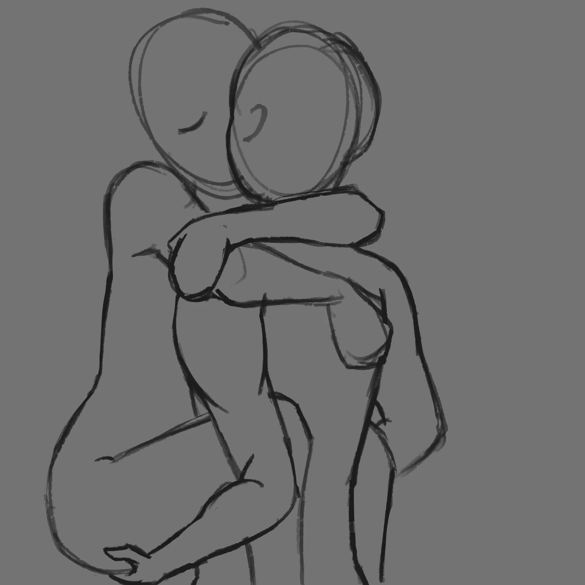 2 person sketch