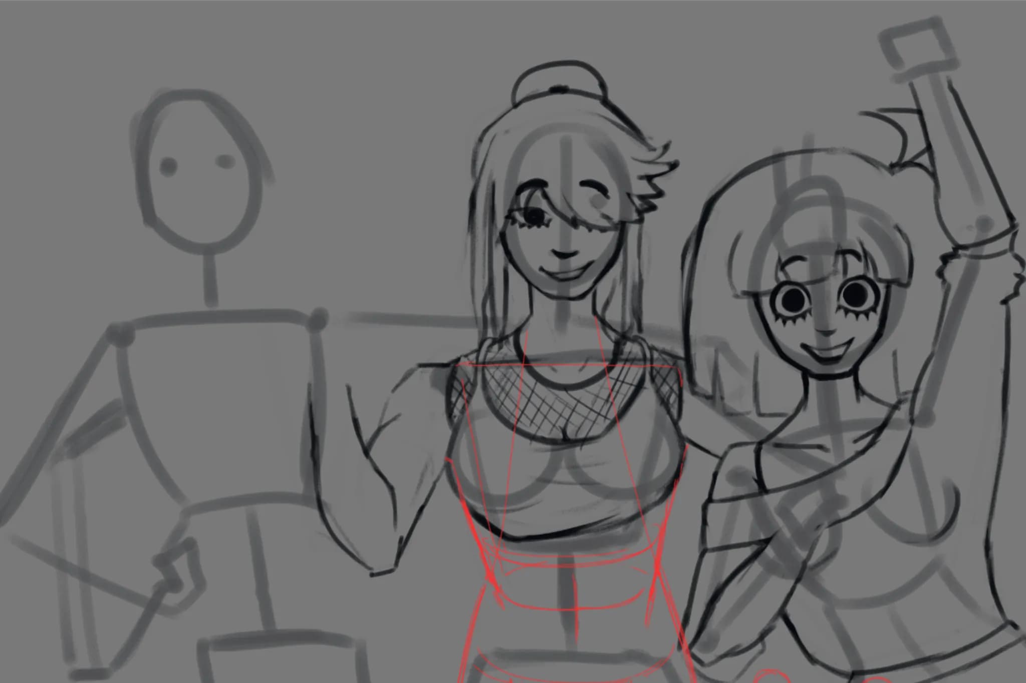 Waist connection, Character