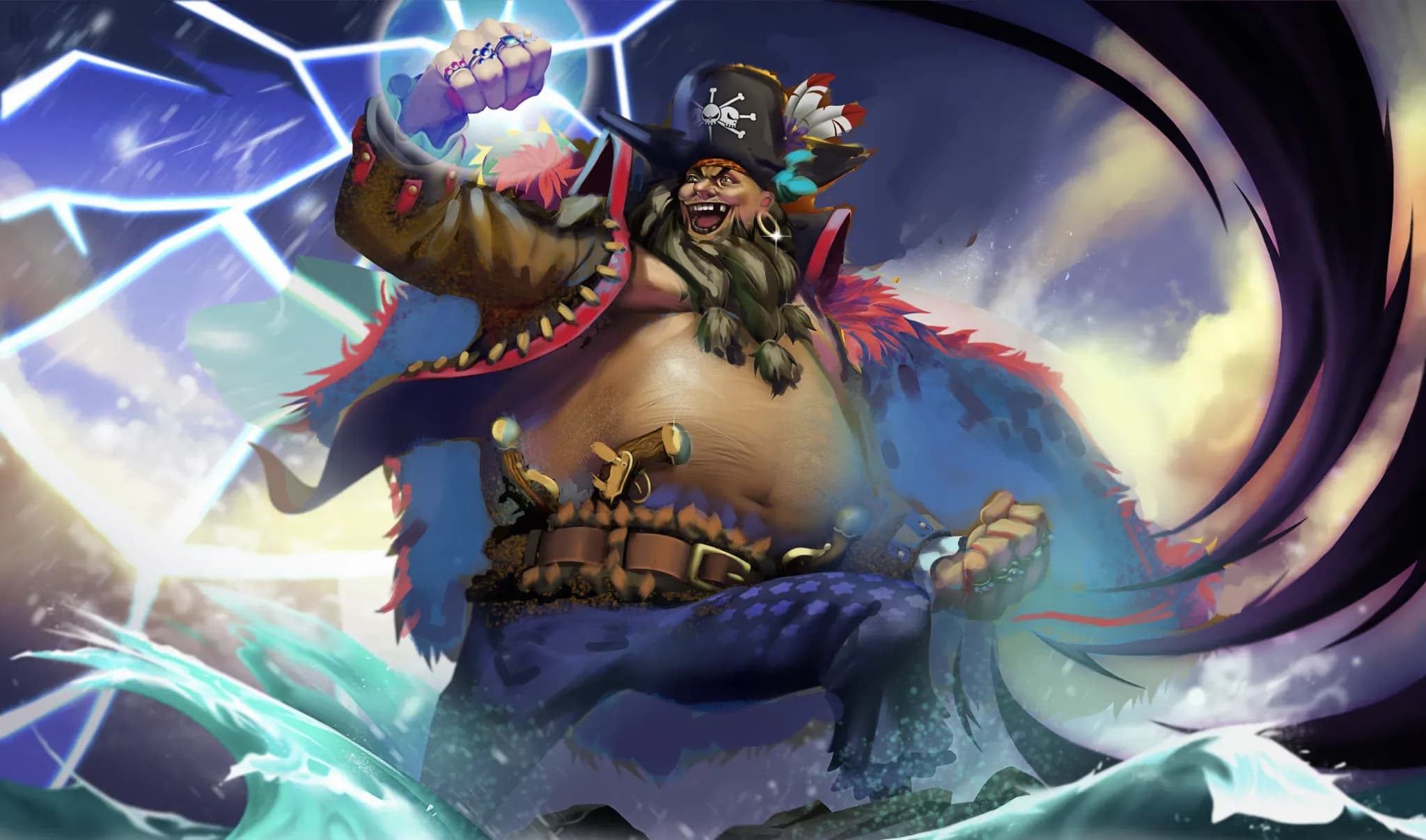 Blackbeard - One Piece Fanart