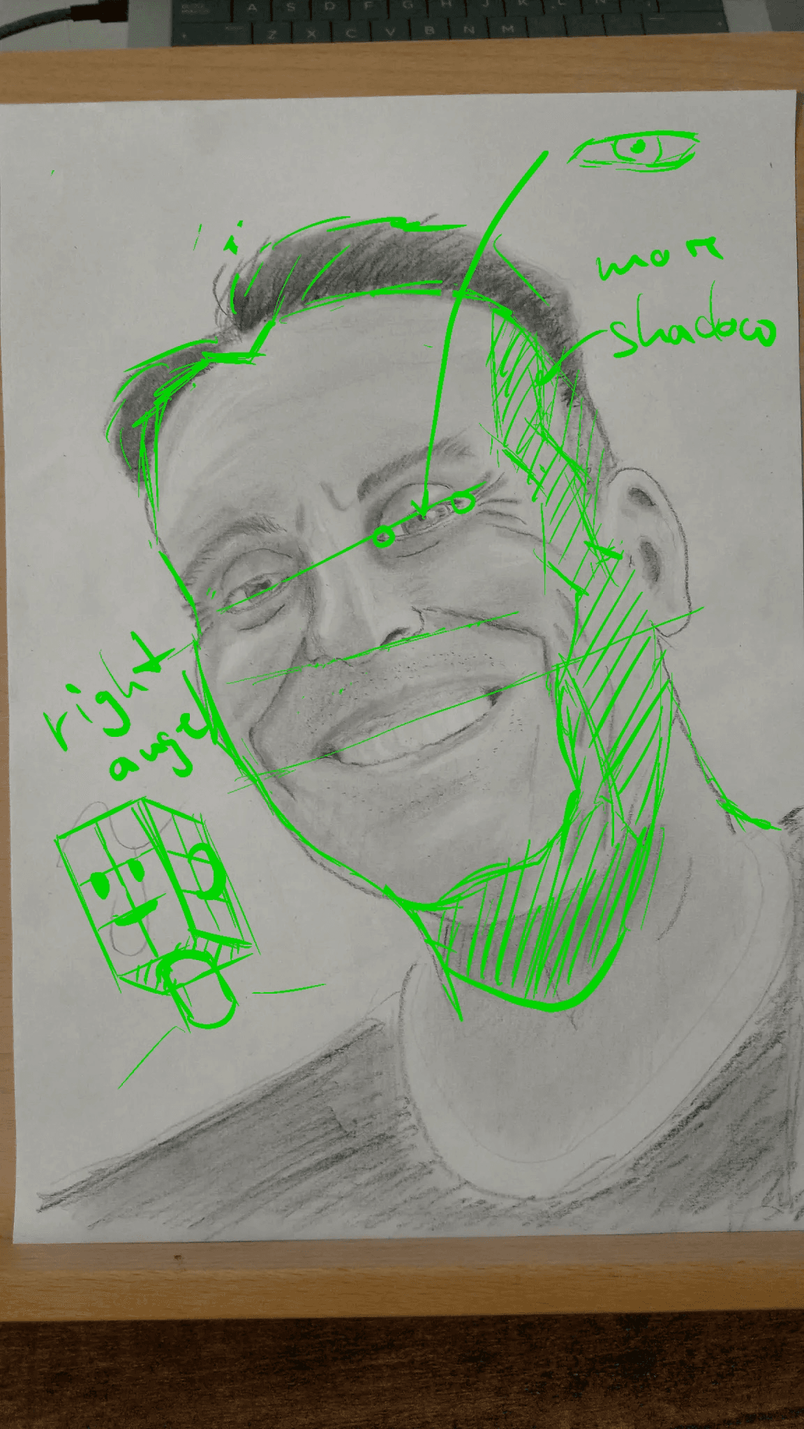 Man's portrait