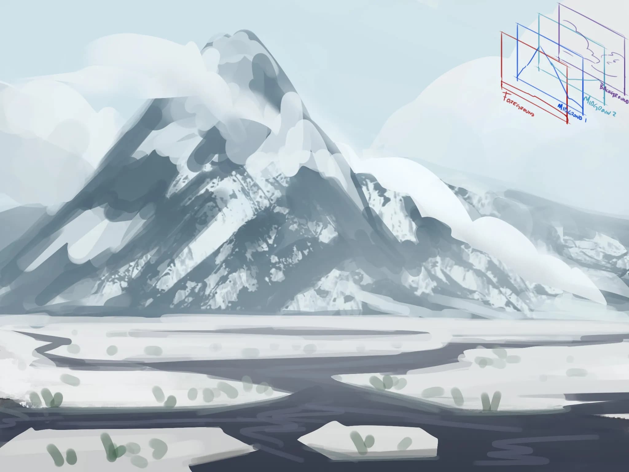 Mountain background