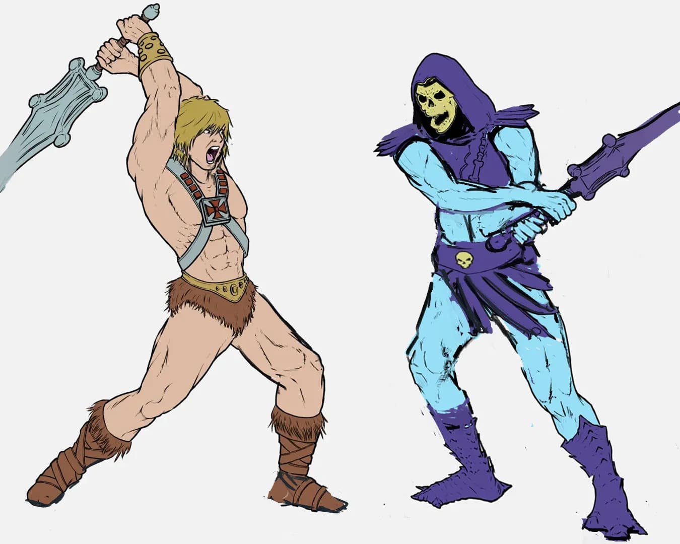 He-Man fight