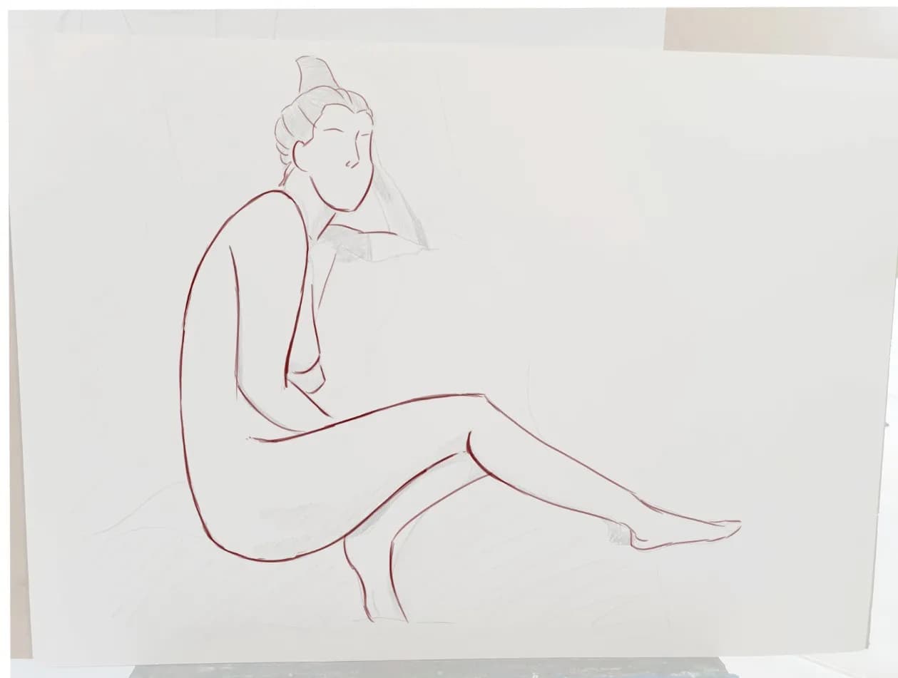 Figure drawing class 16/6/26 - 1/2