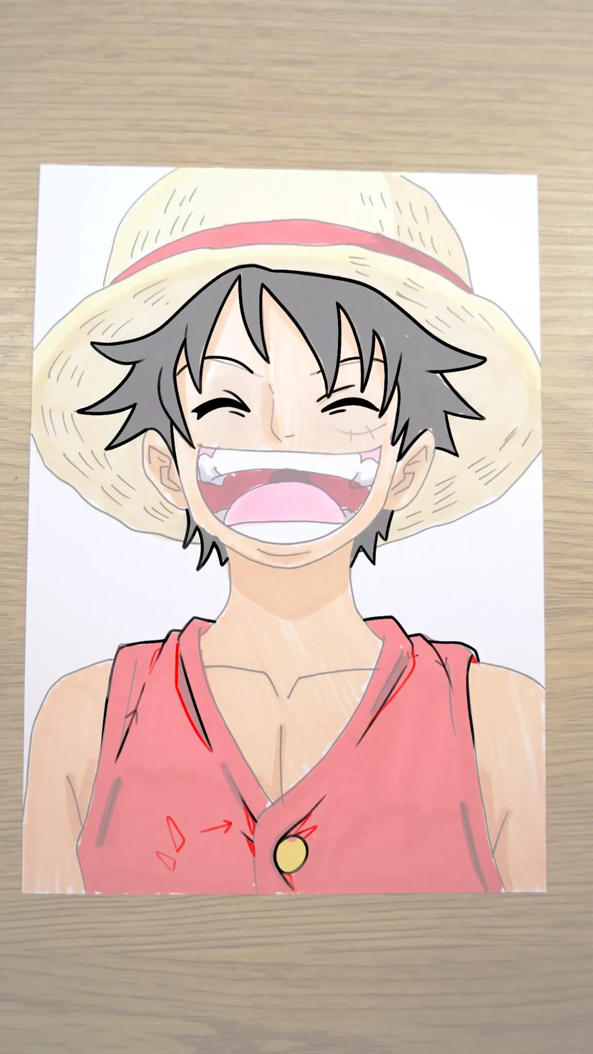 Drawing Of Luffy