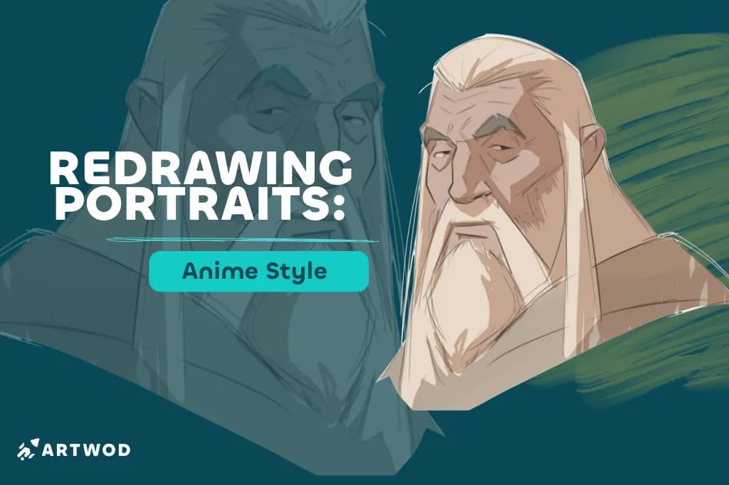 Redesenhando Retratos no Estilo Anime: Guia de Transformação Passo a Passo