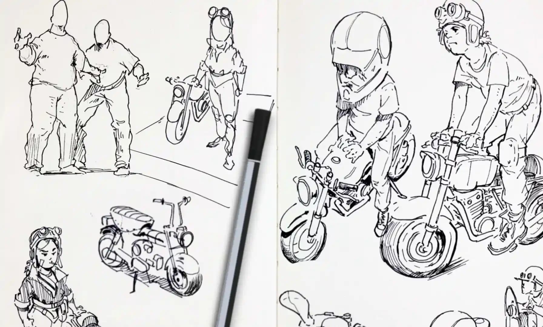 Comment utiliser ton carnet : un guide pour débutants pour dessiner sans pression