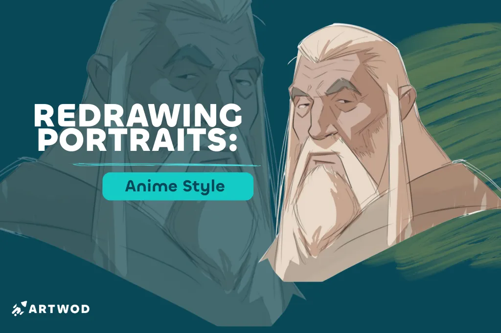 Redrawing Portraits in Anime Style: Step-by-Step Transformation Guide