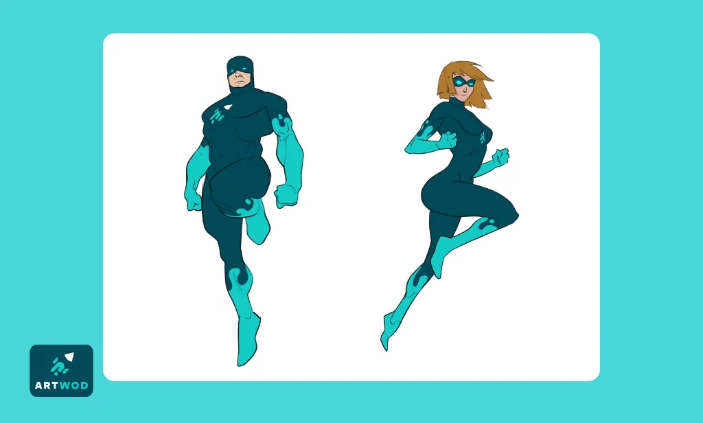 Step 5: Step-by-step superhero cape tutorial